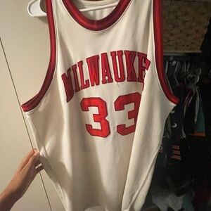 Mitchell And Ness Kareem Abdul Jabarr Jersey Milwaukee Bucks
